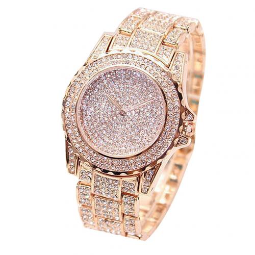 fashion watch ladies luxury round quartz