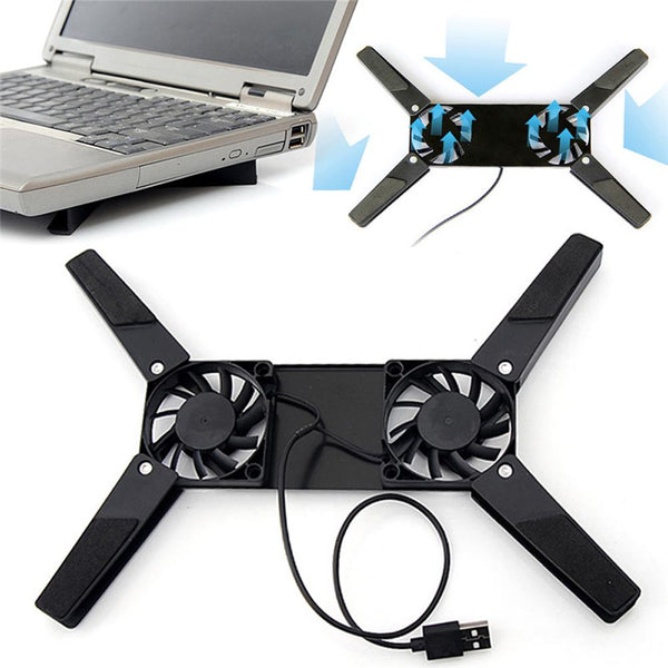 Laptop Desk Support Dual Cooling Fan