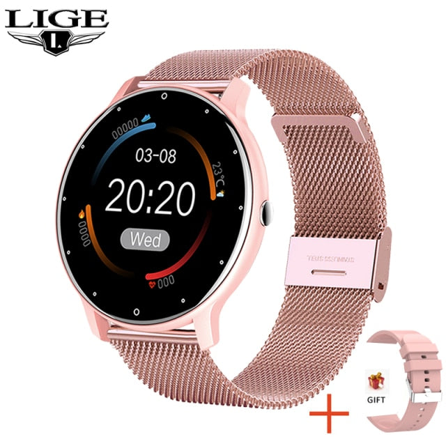 Smart watch Ladies Full touch Screen Sports Fitness