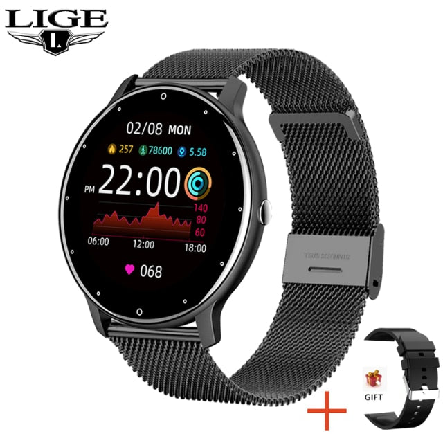 Smart watch Ladies Full touch Screen Sports Fitness