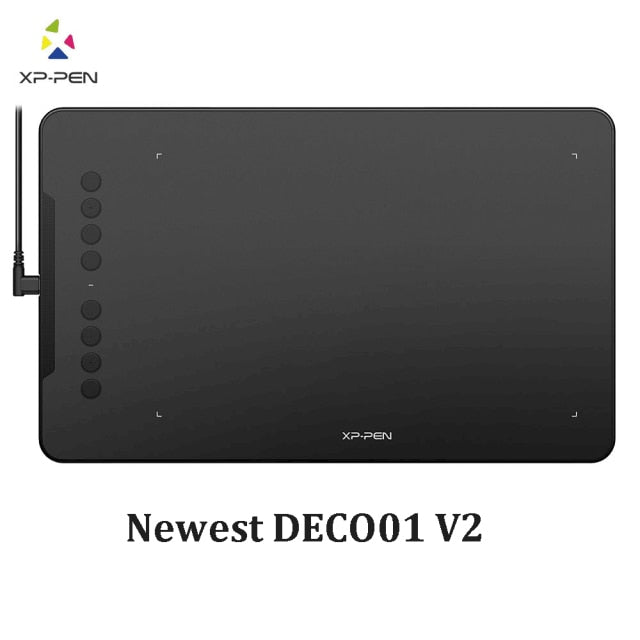 XP-Pen Deco 01 V2 10 inch Drawing Tablet Graphics