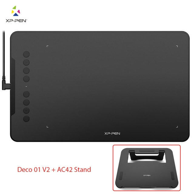 XP-Pen Deco 01 V2 10 inch Drawing Tablet Graphics