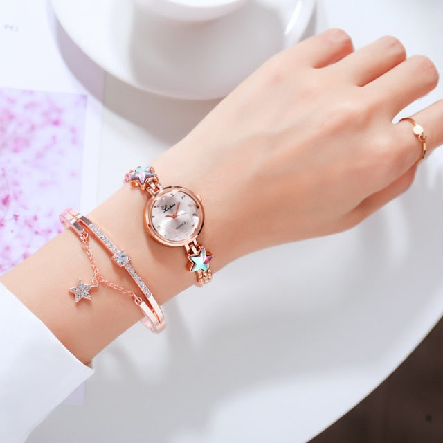 Luxury Watches Women  Starry Sky Bracelet