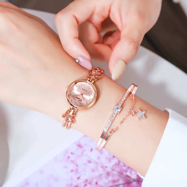 Luxury Watches Women  Starry Sky Bracelet