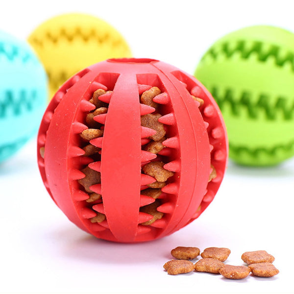 Pet Dog Toy Interactive Rubber Balls Pet