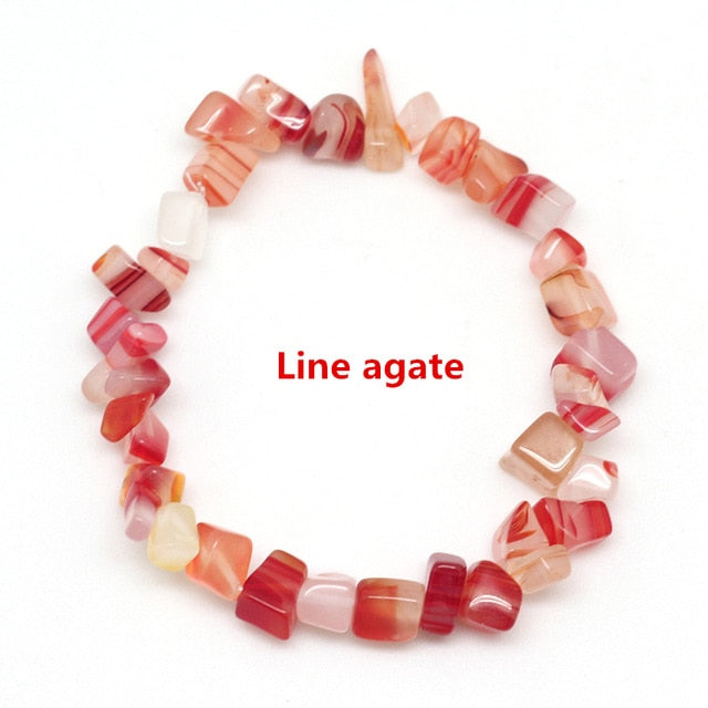 Hot Irregular Natural Crystals Stone Bracelet