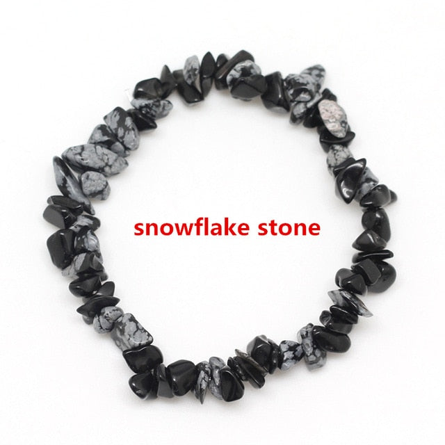 Hot Irregular Natural Crystals Stone Bracelet