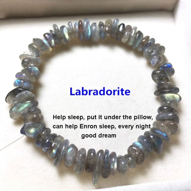 Hot Irregular Natural Crystals Stone Bracelet