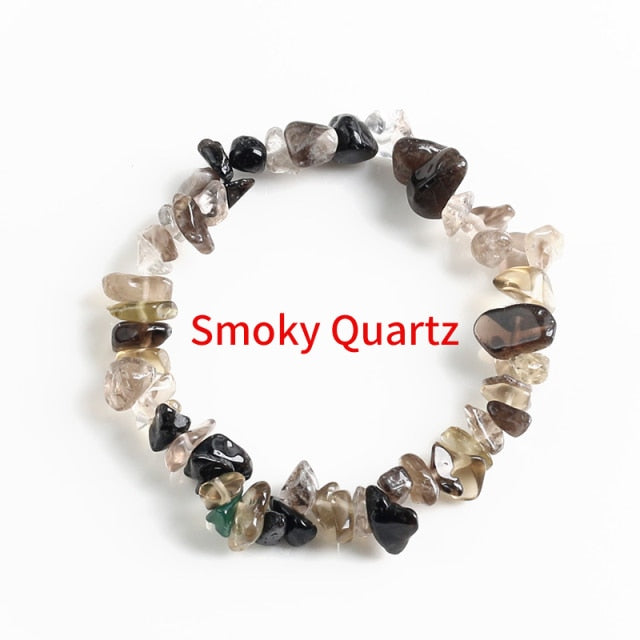 Hot Irregular Natural Crystals Stone Bracelet