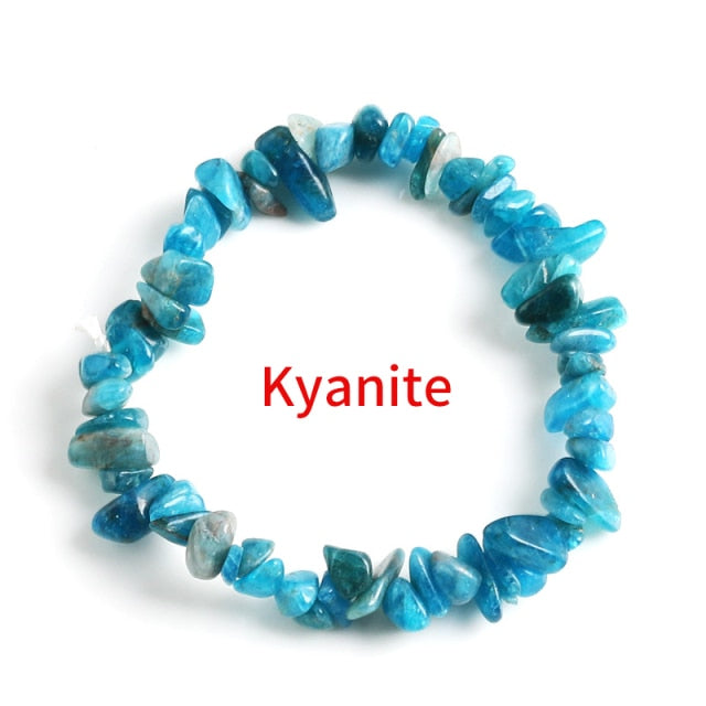 Hot Irregular Natural Crystals Stone Bracelet