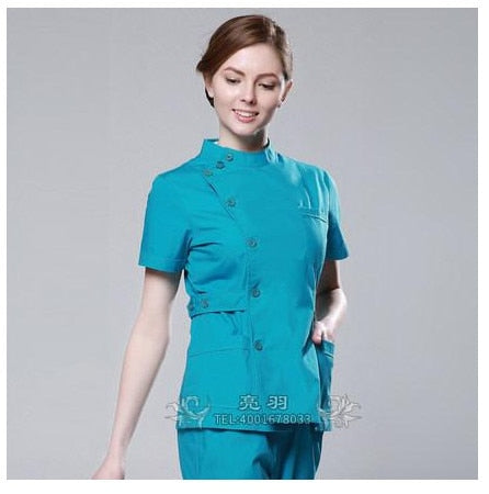 hospital medical scrub clothes set