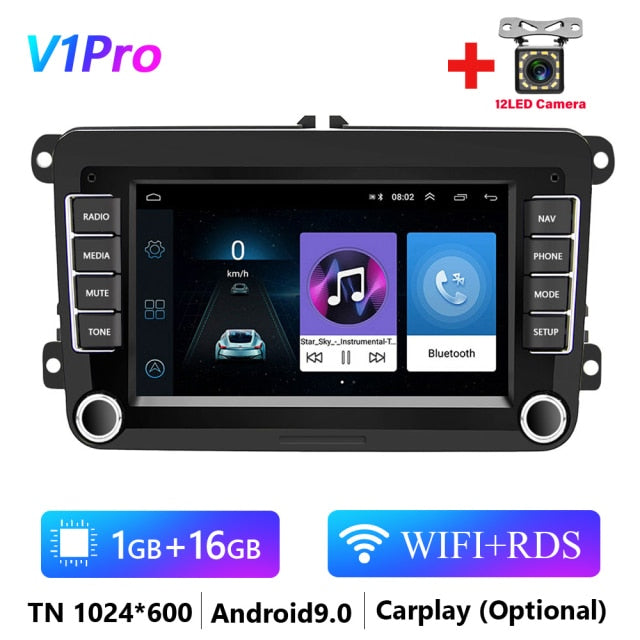 LeeKooLuu 2 Din Android Car Radio GPS