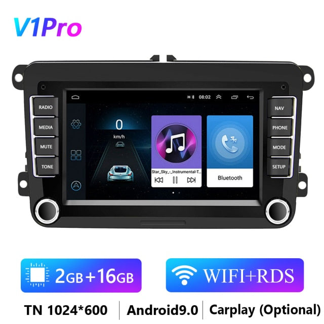 LeeKooLuu 2 Din Android Car Radio GPS