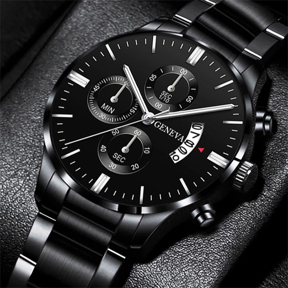 Fashion Men Luxury Stainless Steel Watch