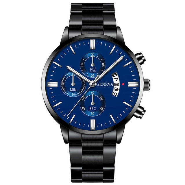 Fashion Men Luxury Stainless Steel Watch