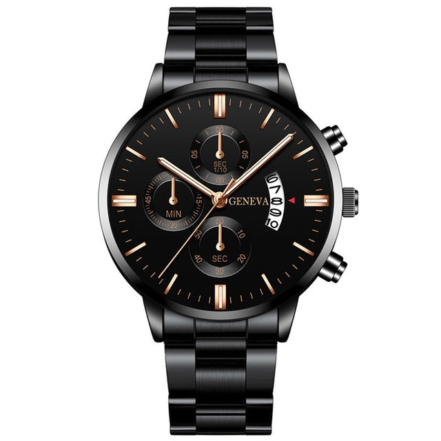 Fashion Men Luxury Stainless Steel Watch