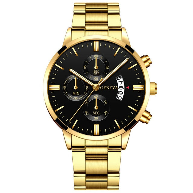 Fashion Men Luxury Stainless Steel Watch