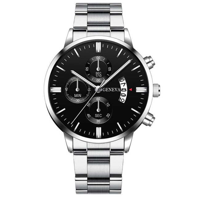 Fashion Men Luxury Stainless Steel Watch