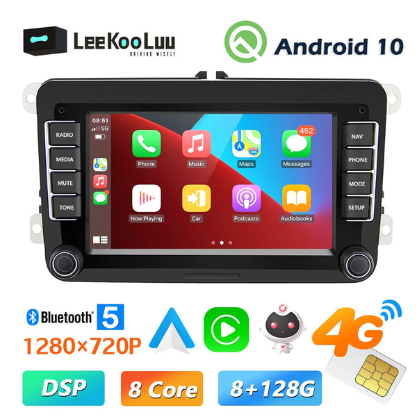 LeeKooLuu 2 Din Android Car Radio GPS