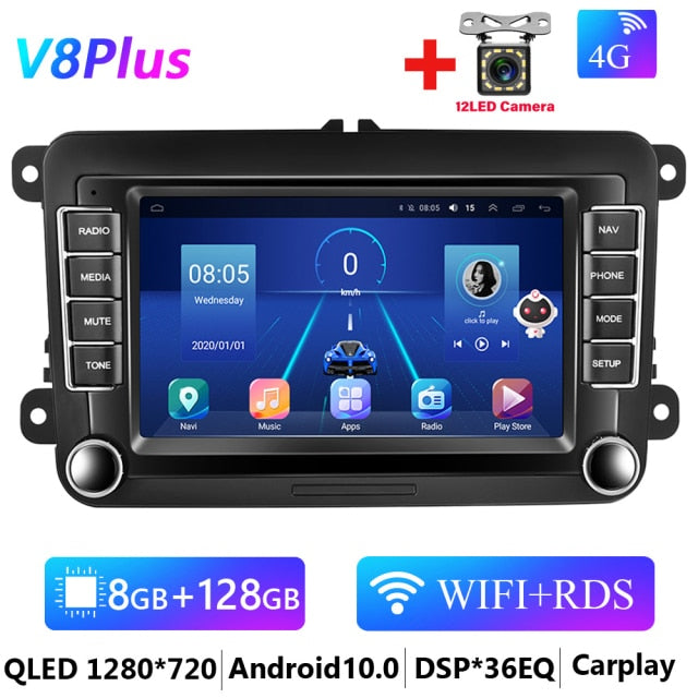 LeeKooLuu 2 Din Android Car Radio GPS