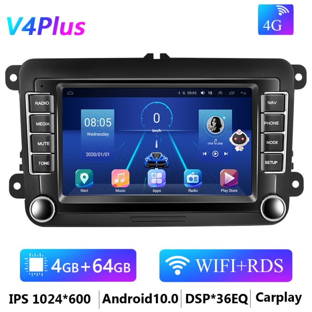 LeeKooLuu 2 Din Android Car Radio GPS