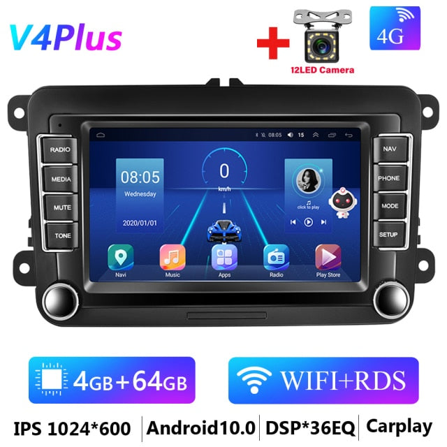 LeeKooLuu 2 Din Android Car Radio GPS