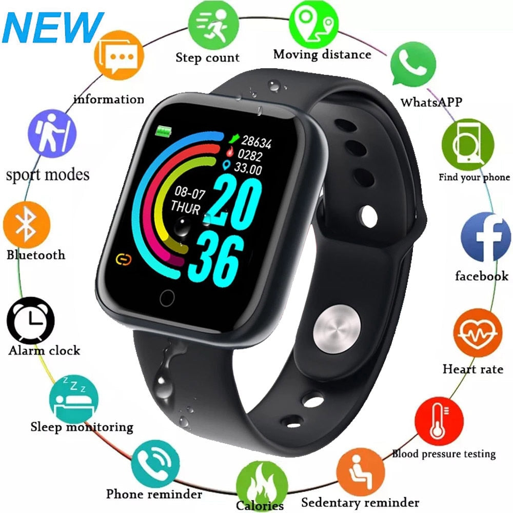 D20 Pro Bluetooth Smart Watch Men