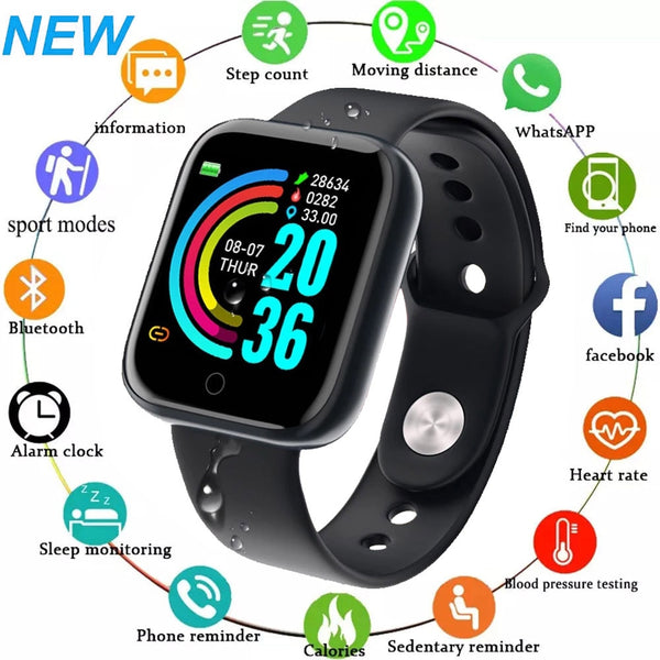 D20 Pro Bluetooth Smart Watch Men