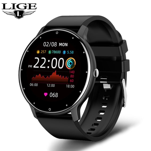 LIGE 2022 New Smart Watch Men