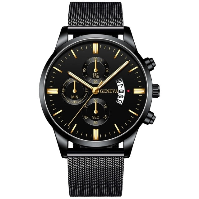 Fashion Men Luxury Stainless Steel Watch