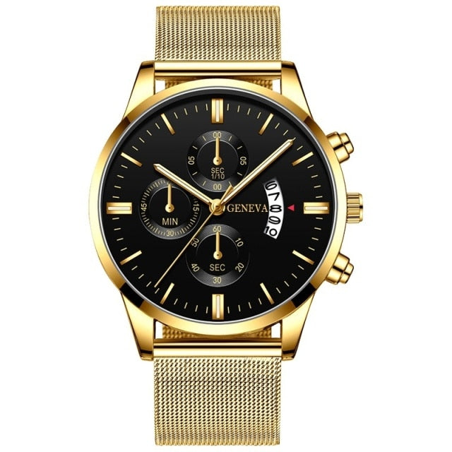 Fashion Men Luxury Stainless Steel Watch