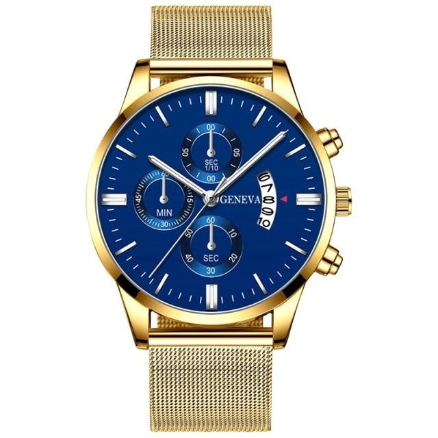 Fashion Men Luxury Stainless Steel Watch