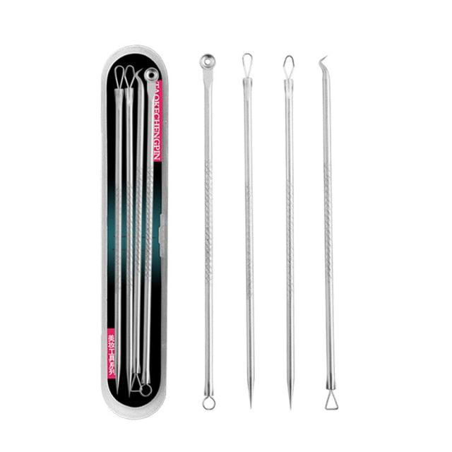 Value 4pcs Set Blackhead Remover Face Care