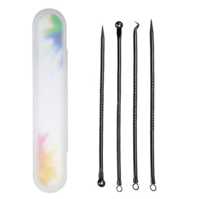 Value 4pcs Set Blackhead Remover Face Care