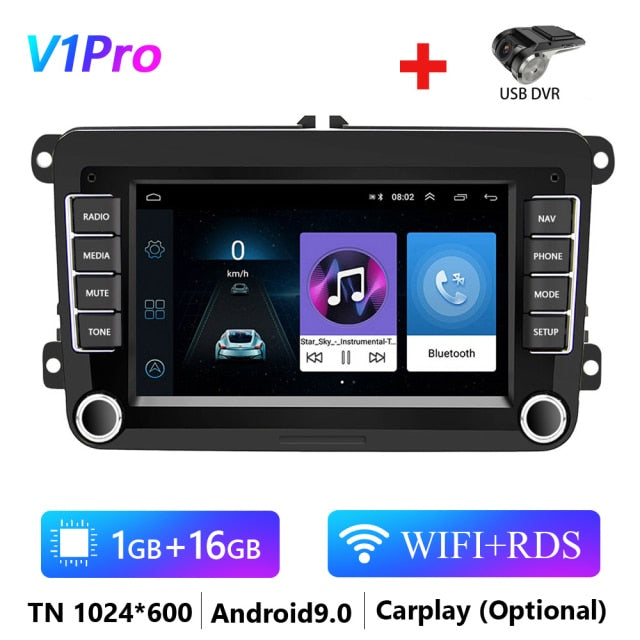 LeeKooLuu 2 Din Android Car Radio GPS