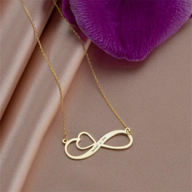 Customized Infinite Butterfly Chain Necklace