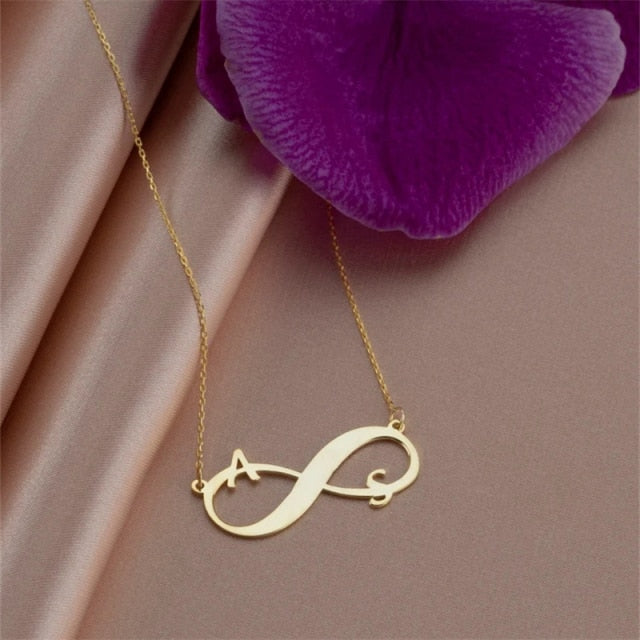 Customized Infinite Butterfly Chain Necklace