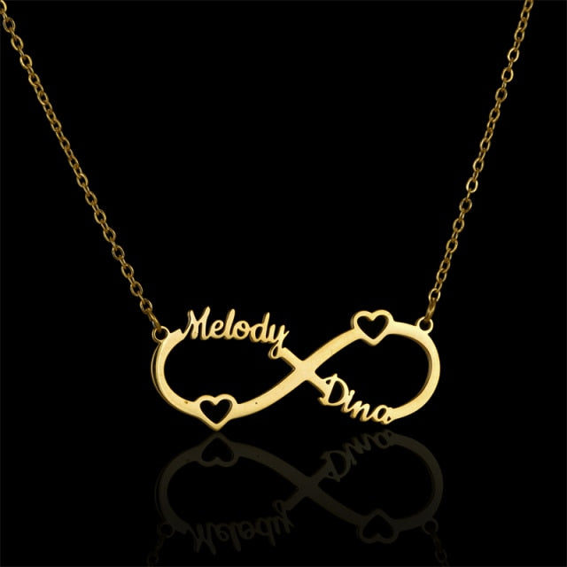 Customized Infinite Butterfly Chain Necklace