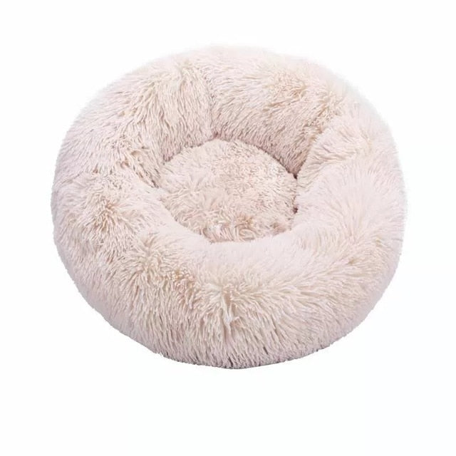 Long Plush Dog Bed House Dog Mat Sleeping