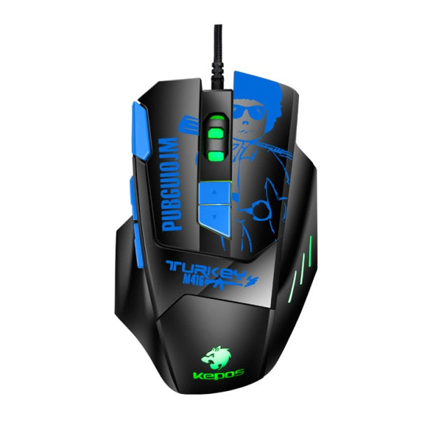 Wired Gaming Mouse Colorful LED Breathing