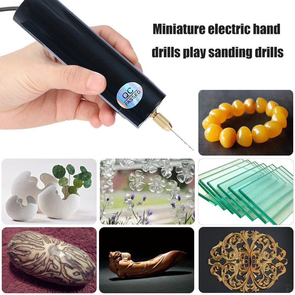 Handheld Miniature Electric Drill for Pearl Epoxy