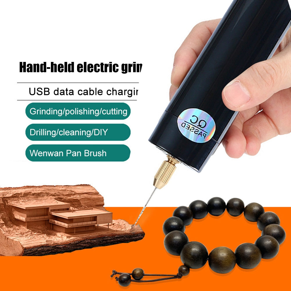 Handheld Miniature Electric Drill for Pearl Epoxy