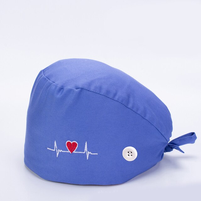 Fashion Unisex Cotton Scrubs Hat Adjustable