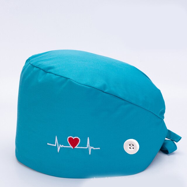 Fashion Unisex Cotton Scrubs Hat Adjustable