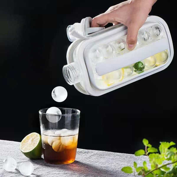 Portable Silicone Ice Ball Maker Kettle Creative Ice