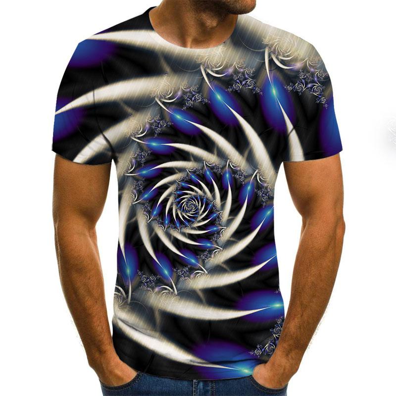 Vertigo Hypnotic 3d Tee Shirt Men&#39;s Summer T shirt